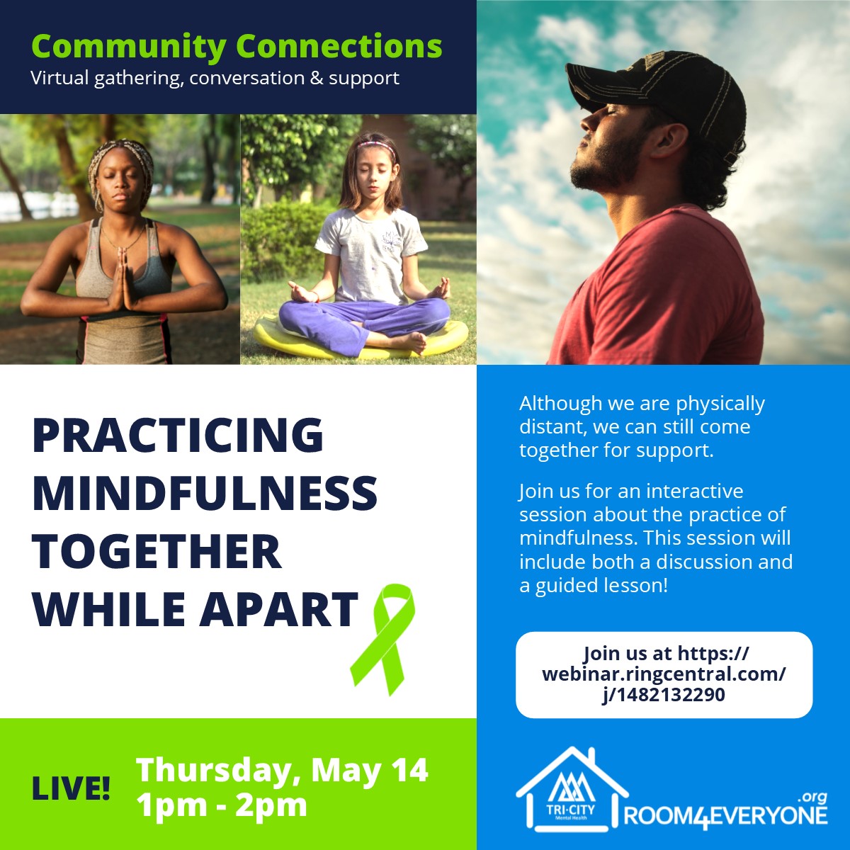 Community Connections Practicing Mindfulness
