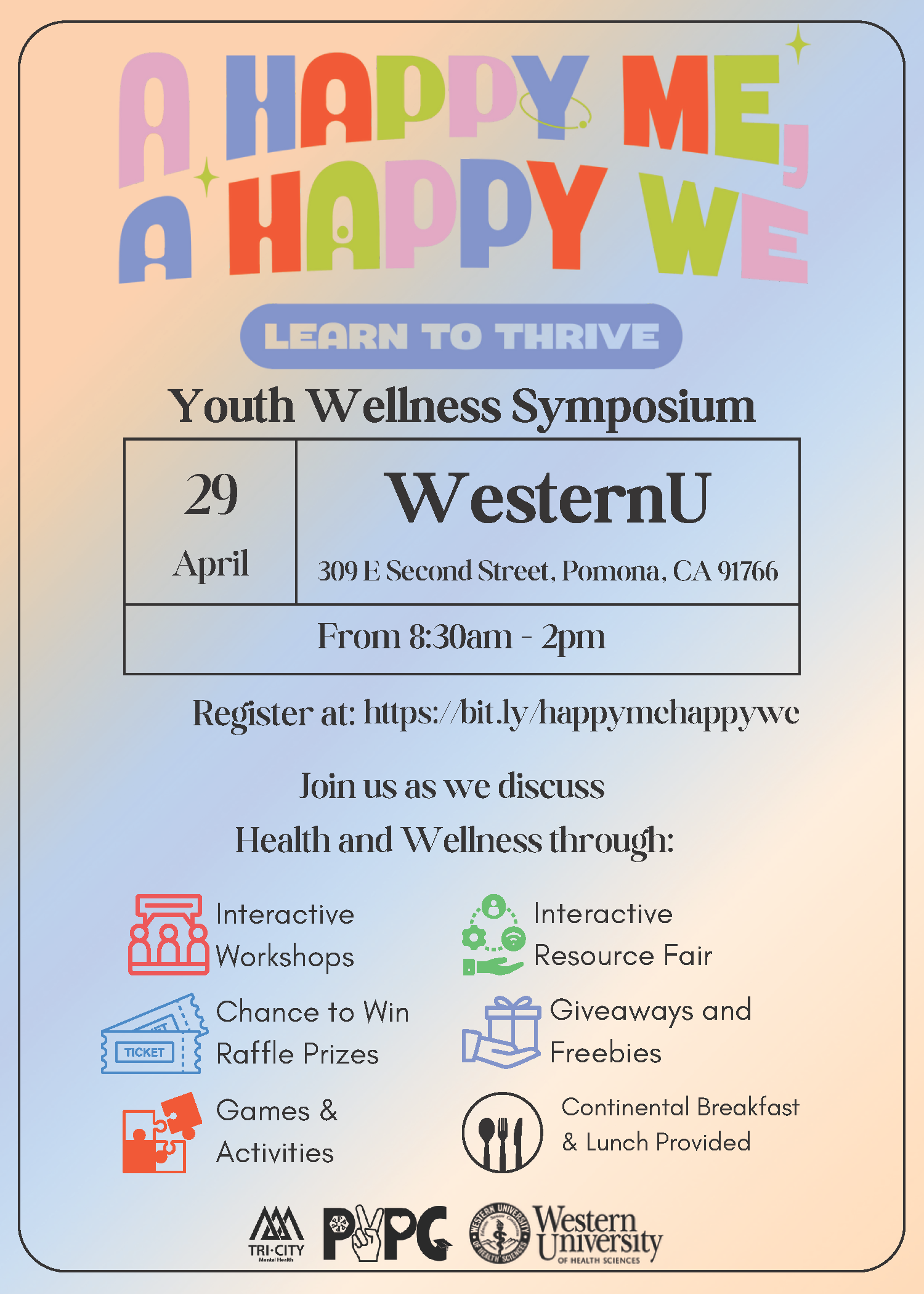 Youth Wellness Symposium Flyer