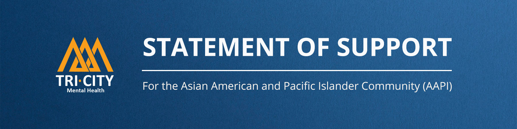 Statement of Support for the Asian American and Pacific Islander (AAPI) Community