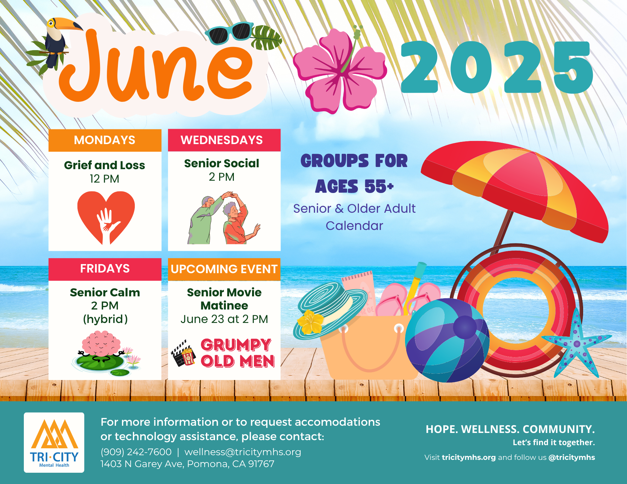 Download the Older Adult Group Calendar in PDF format