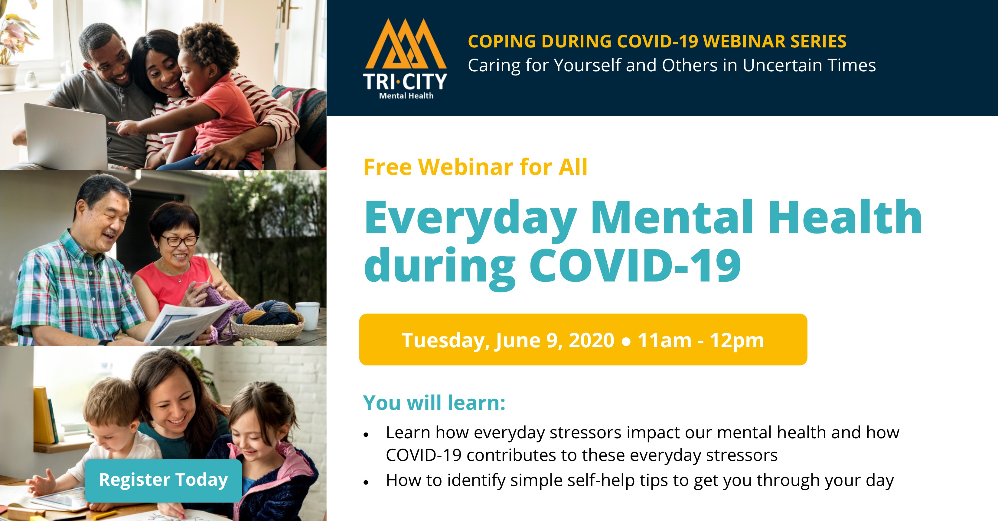COVID 19 webinar everyday mental health
