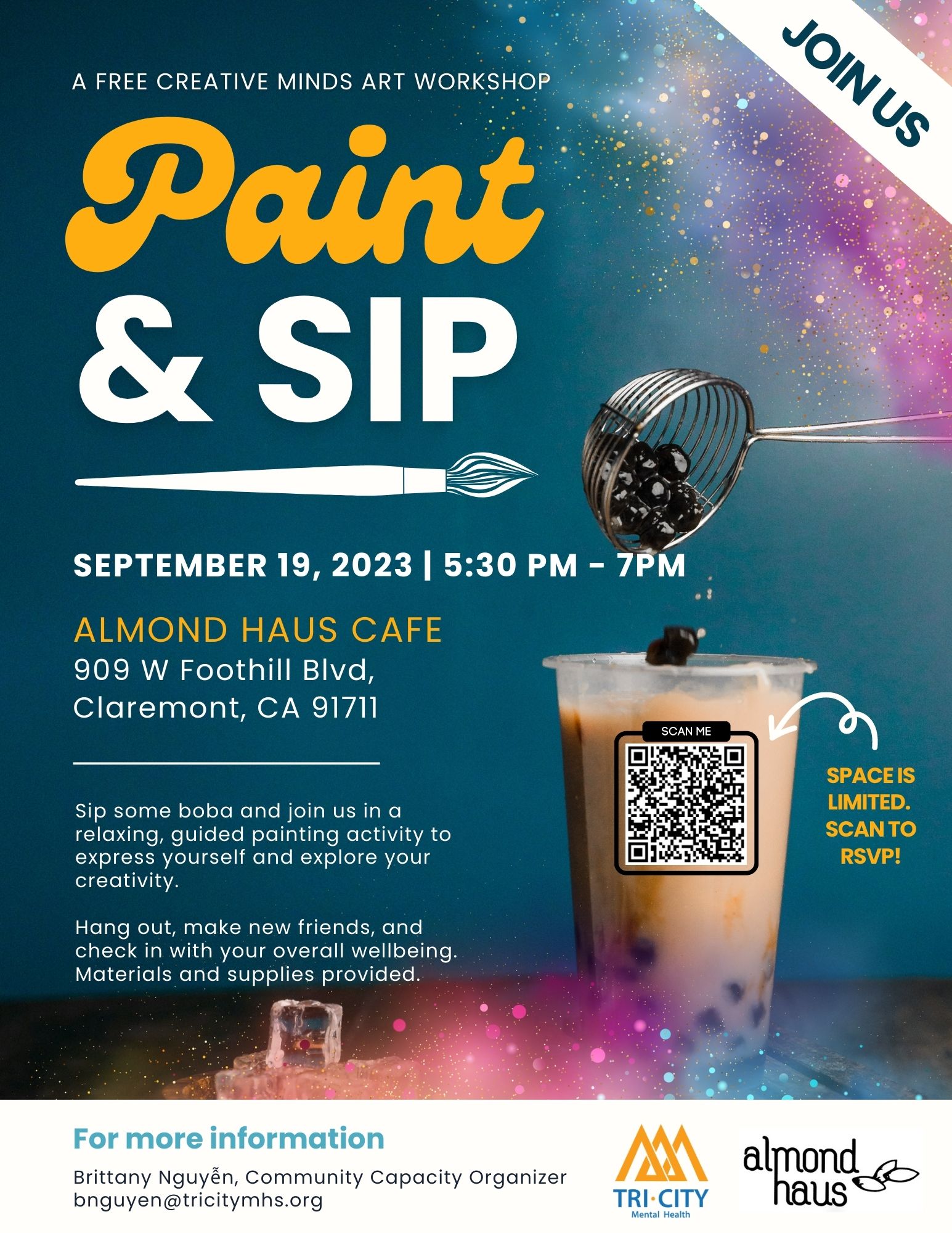 Paint & Sip at Almond Haus