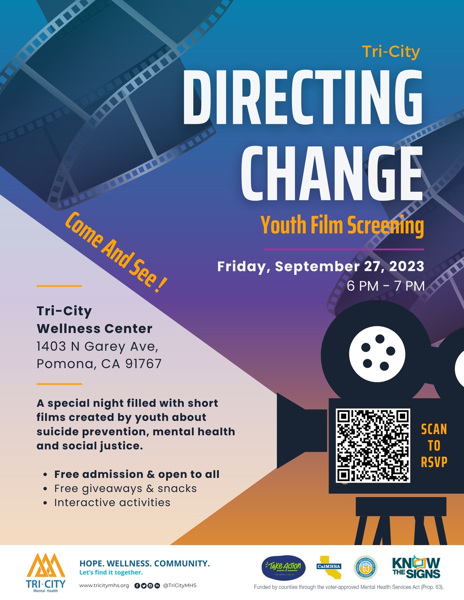 Directing Change Film Screening