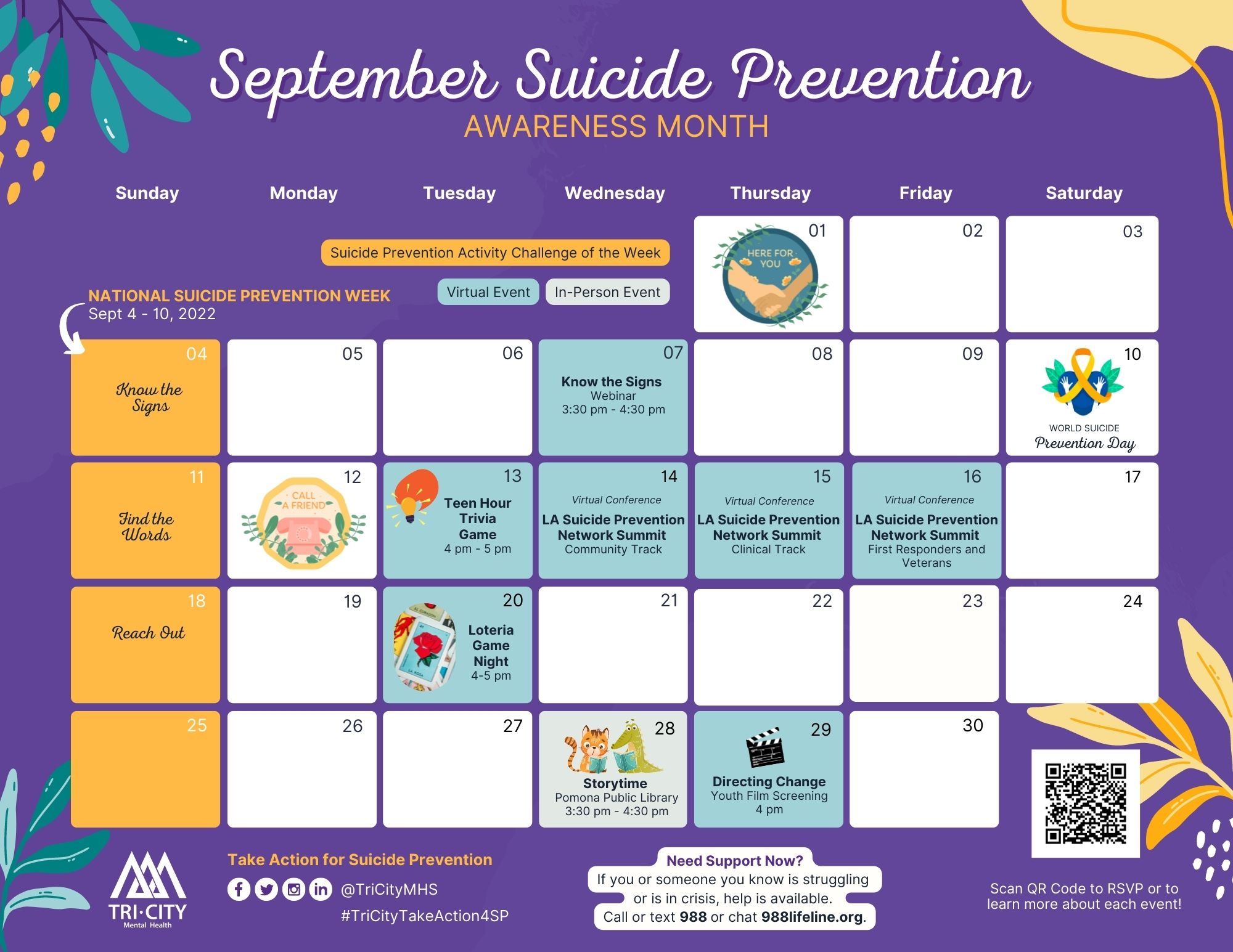 Prevention Calendar 2025